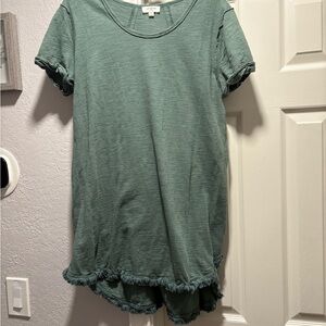 Umgee  Frayed Hem dress
